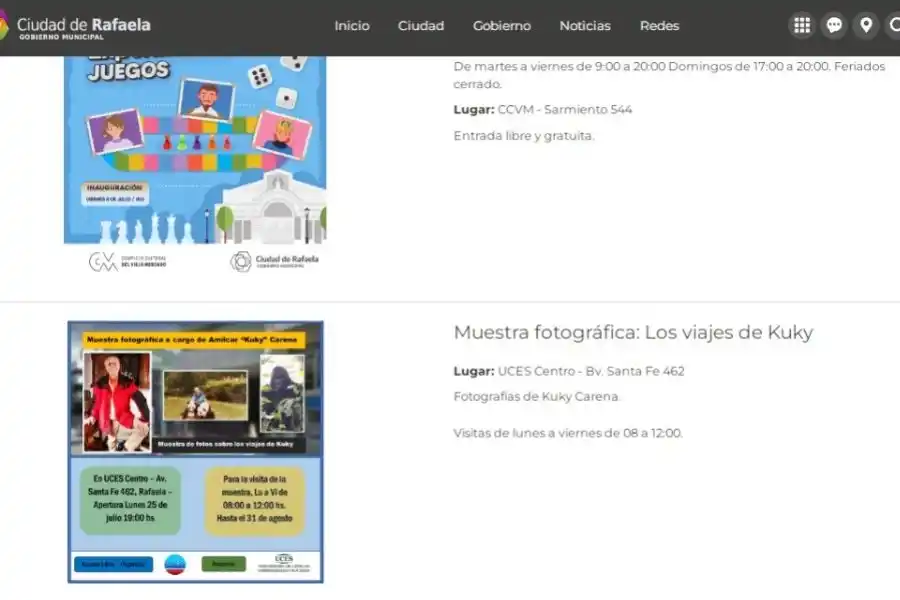 "Me lo agendo": Conocé los eventos de este fin de semana en la ciudad