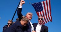 El expresidente Donald Trump fue herido en un acto de campaña