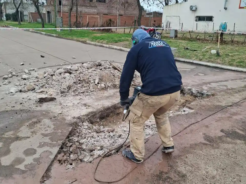 Obras que mejoran la transitabilidad.