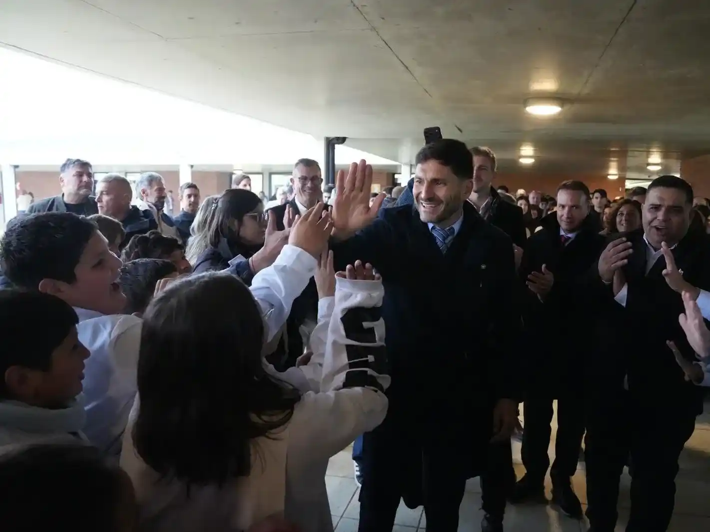 Emoción y alegría en la presentación de la nueva Escuela Secundaria Nº 224 “Patagonia Argentina”.
