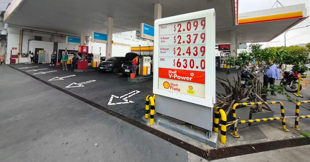 Combustible 2026 en Argentina.