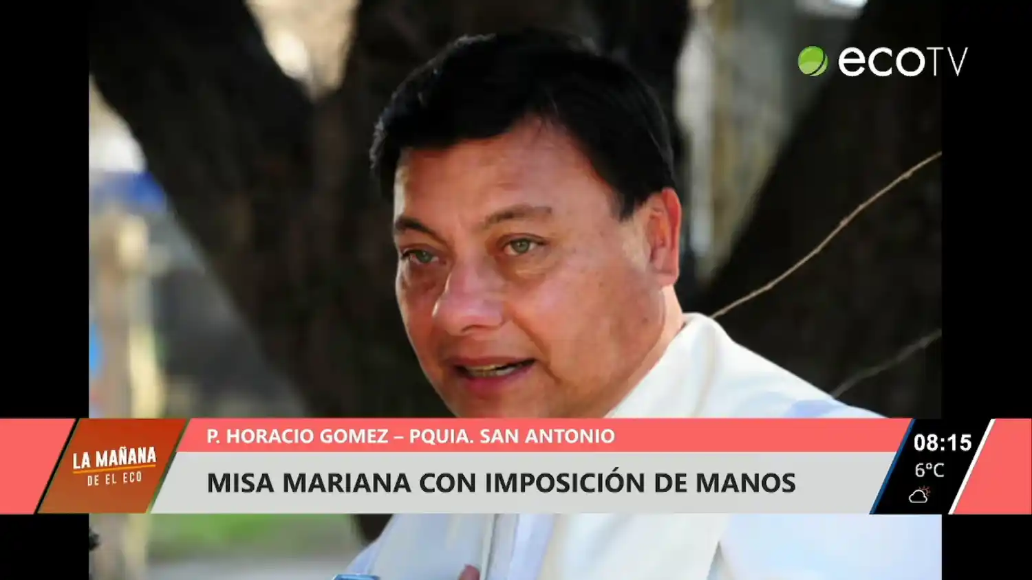Misa Mariana con imposición de manos