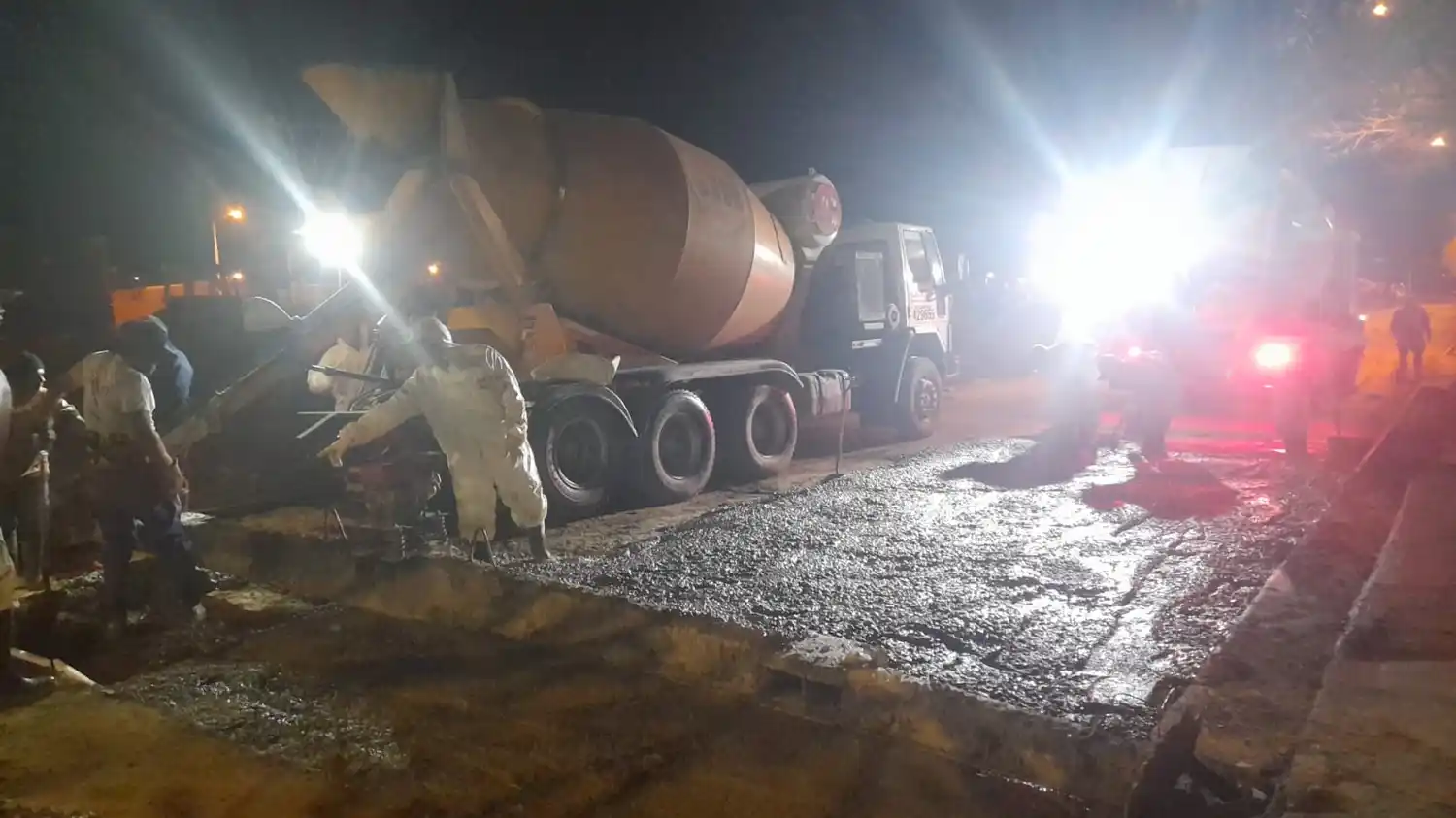 Pavimento barrio santa fe - 1