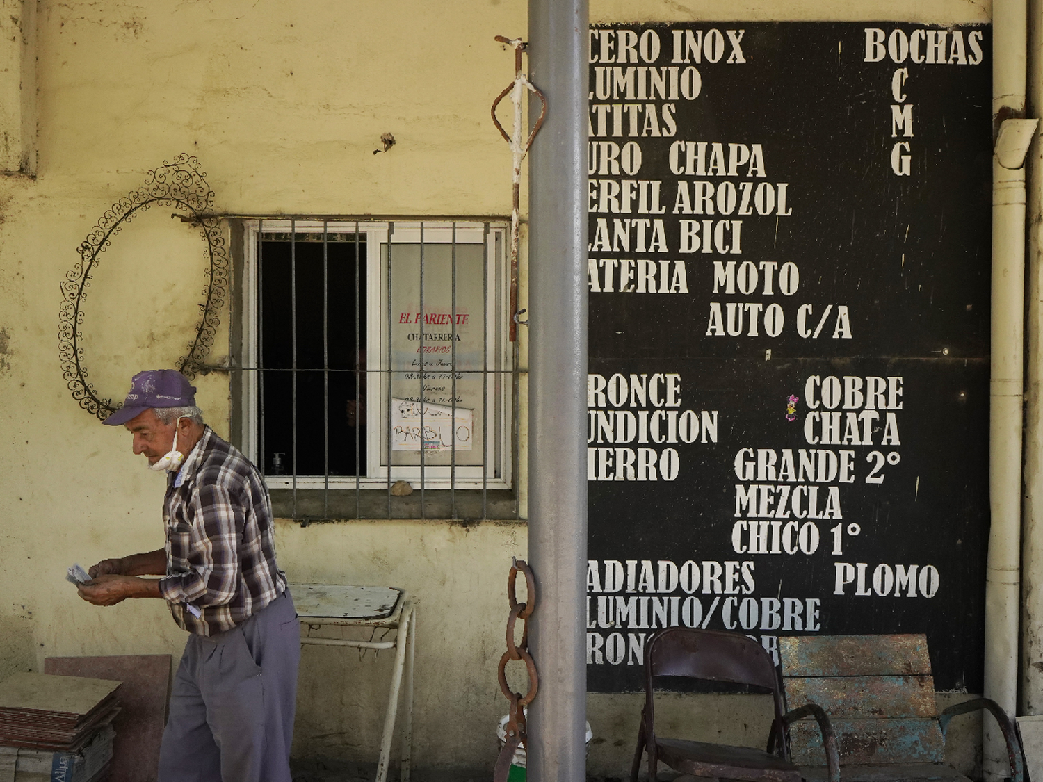 Eco de la crisis: chatarra, un negocio que despuntó en pandemia