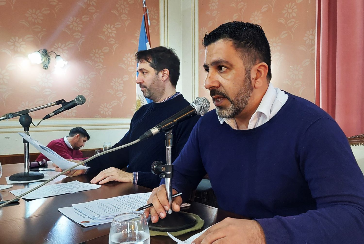 Como Villarruel, Vlaeminck se pasó la sesión desempatando: rechazaron todos los proyectos de la oposición