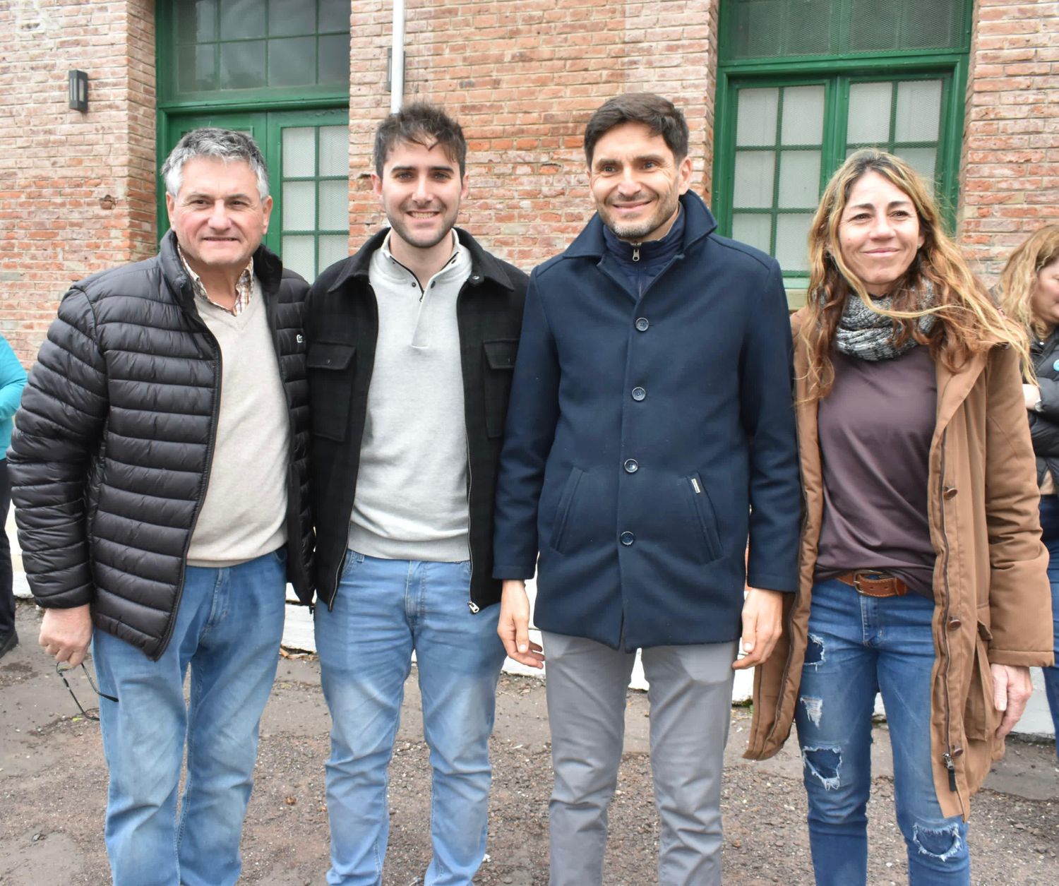 Yocco, junto al gobernador Pullaro, Natalia Amato y "Tornillo" Lombardi