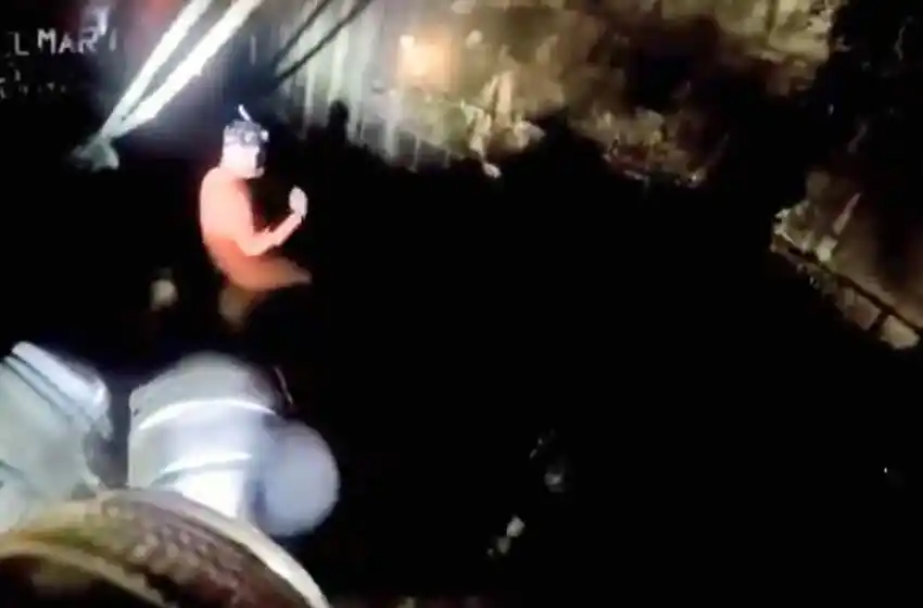 Se cayó de un barco y terminó internado por hipotermia