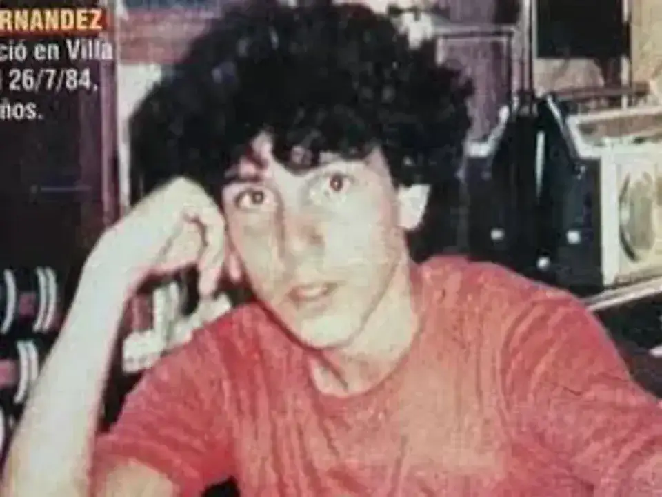 Imagen de Diego Fernández Lima, cuando era buscado hace cuatro décadas.