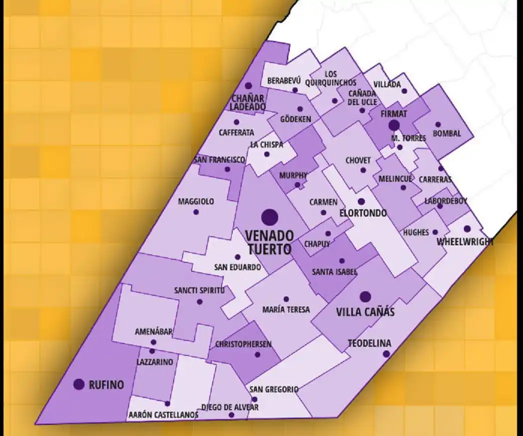 Censo en General López: a pesar de ser el tercer Departamento más poblado, es el que menos creció