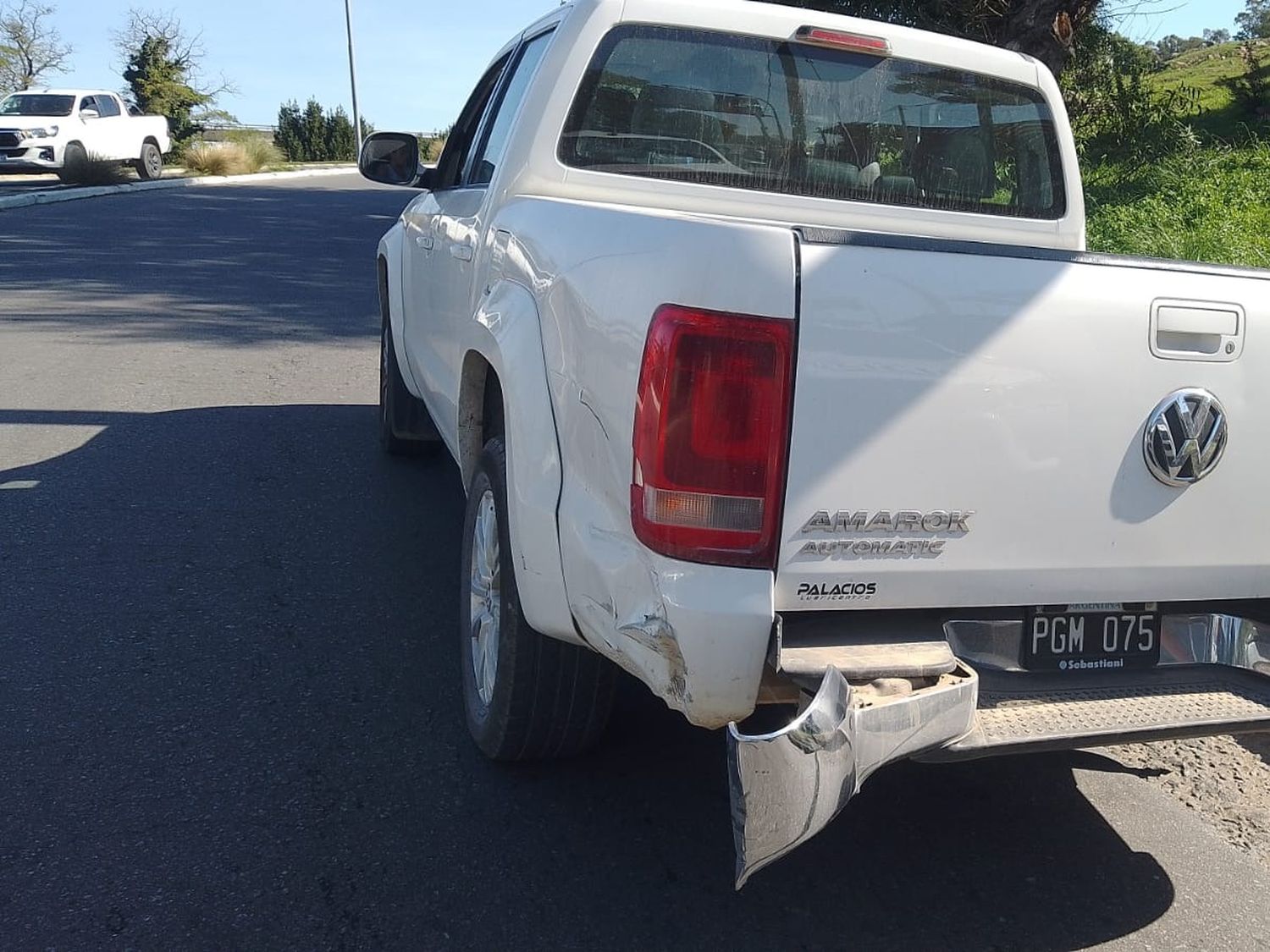 Un motociclista herido tras un choque en Saavedra Lamas y Larrea