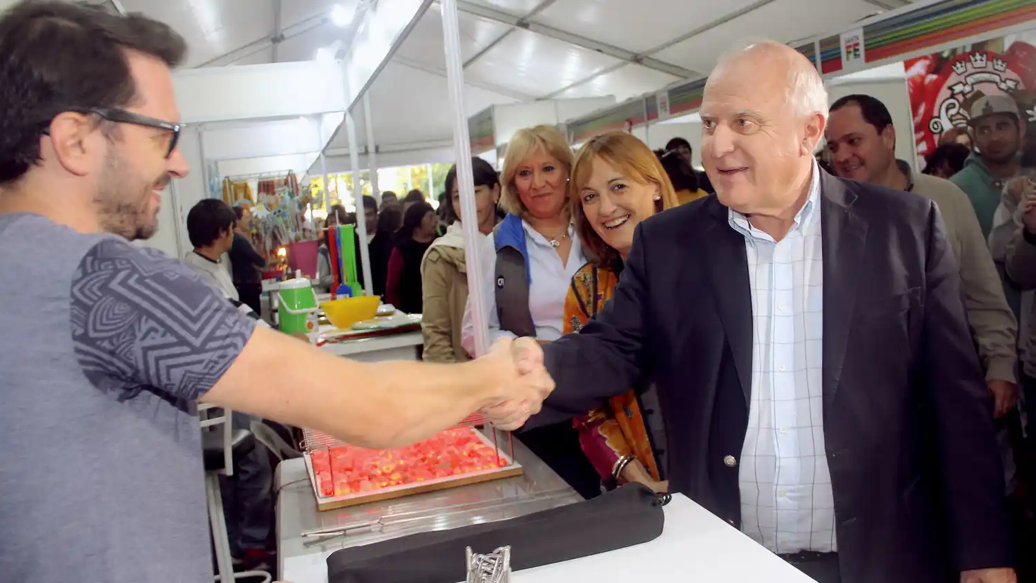 Lifschitz participó en Chabás de la Feria de Producciones Alternativas