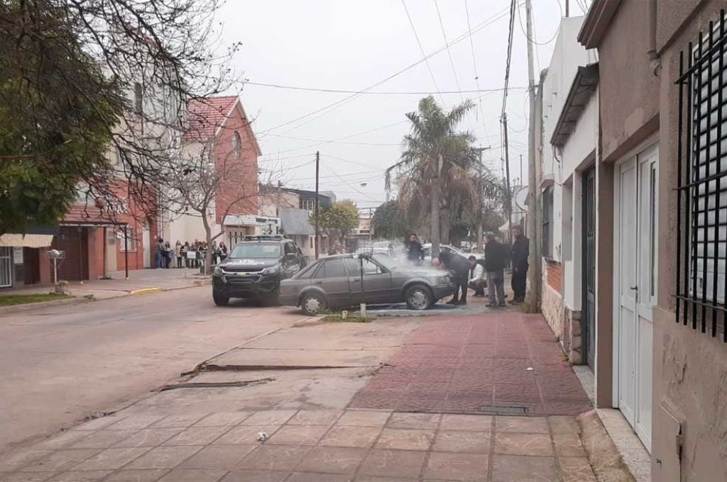 El hecho se registró en calle Lavalle al 5.200.
