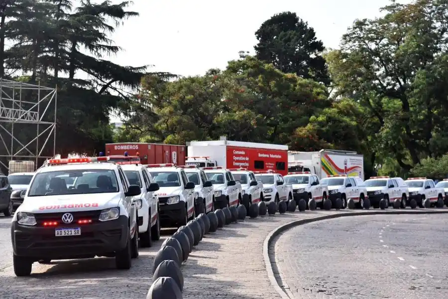 La partida de Brigadistas a Villa Gesell