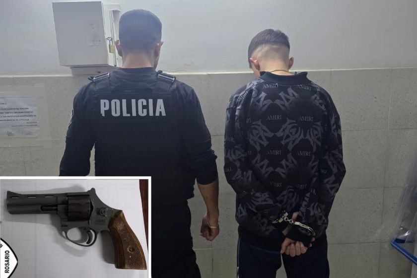 Una pelea entre dos adolescentes en el centro dejó dos detenidos y un arma secuestrada.