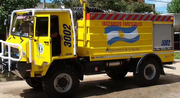 Entre Ríos recibió de Nación una autobomba para incendios forestales