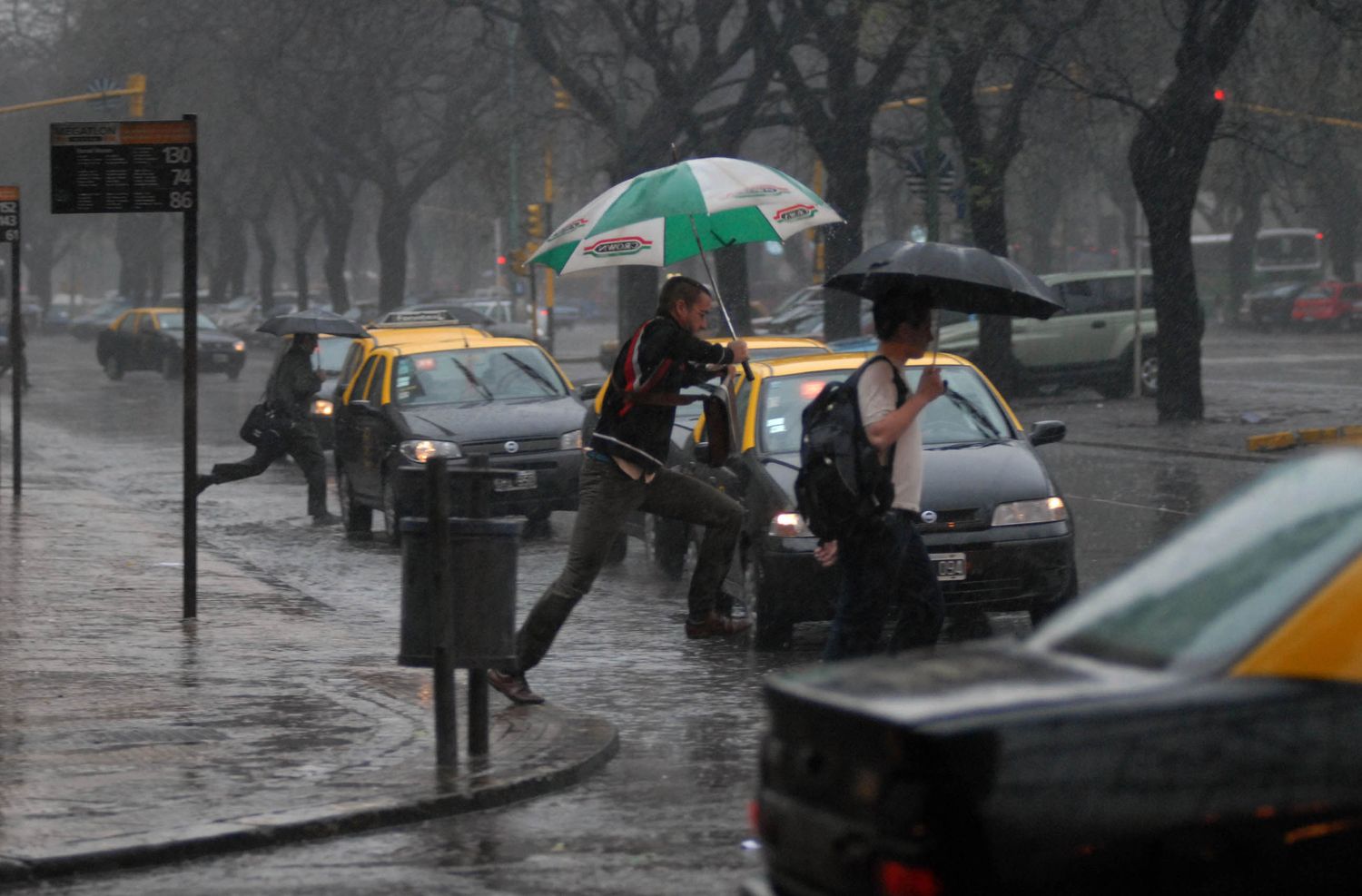 Rige el alerta meteorológico para Capital Federal y el Conurbano 