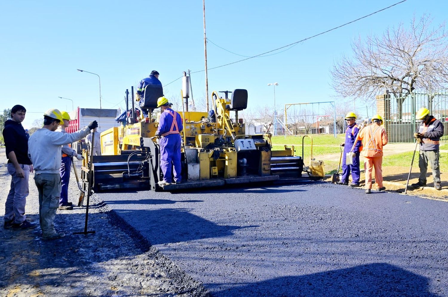  Avanzan las obras en la zona noroeste y la repavimentación en el centro