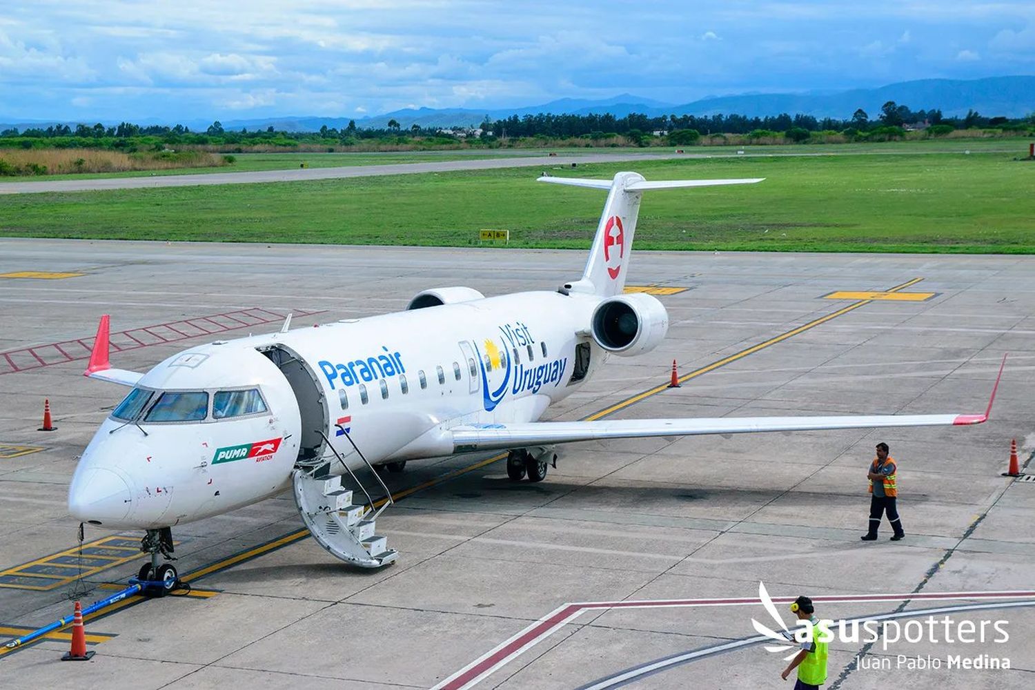 Nueva ruta internacional en el interior argentino: Paranair empezó a volar a Jujuy