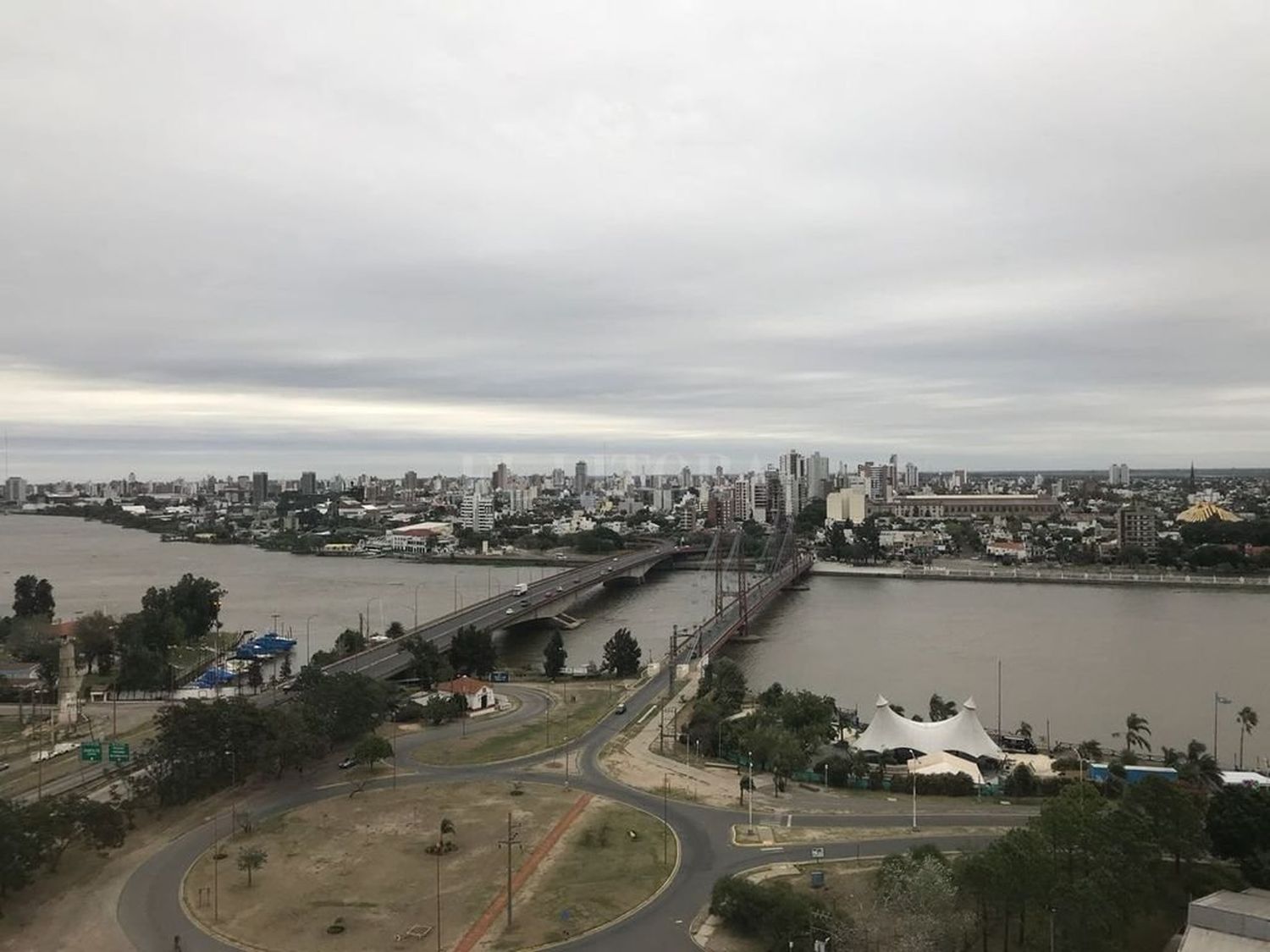 Miércoles nublado y con probabilidad de lluvias en la ciudad de Santa Fe