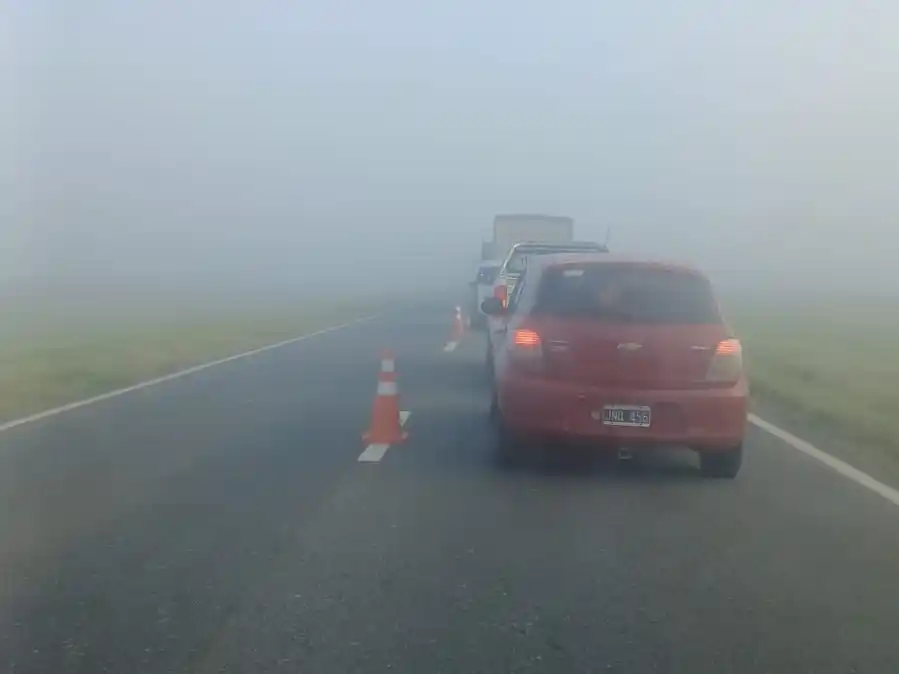 tránsito rn 34 niebla