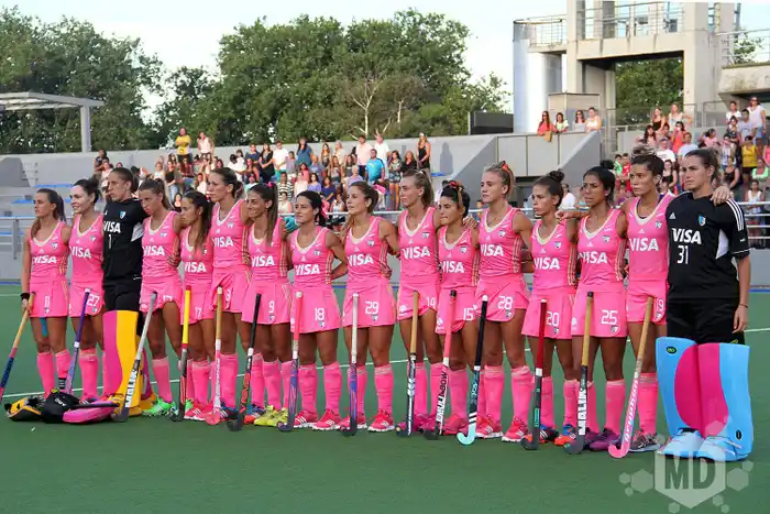 Las Leonas se quedaron con la copa por penales australianos. (Foto: Archivo Carlos De Vita)