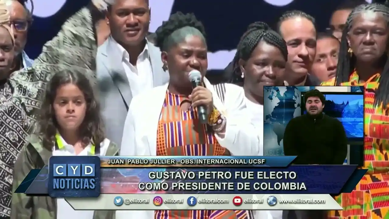 Gustavo Petro fue electo como presidente de Colombia