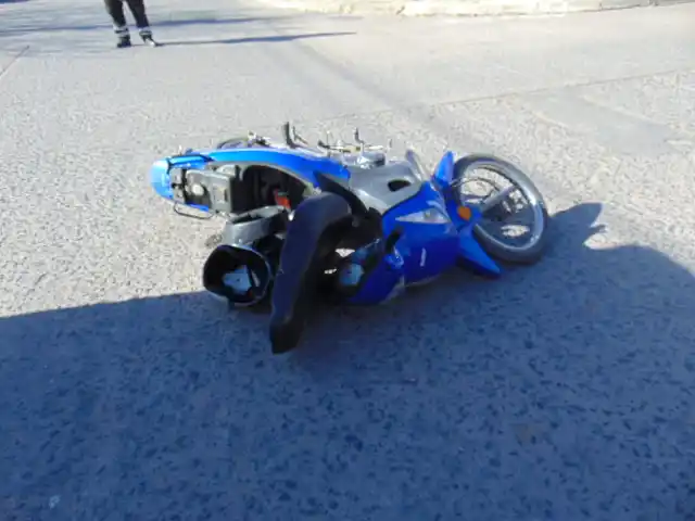 Accidente con dos heridos en las calles venadenses 