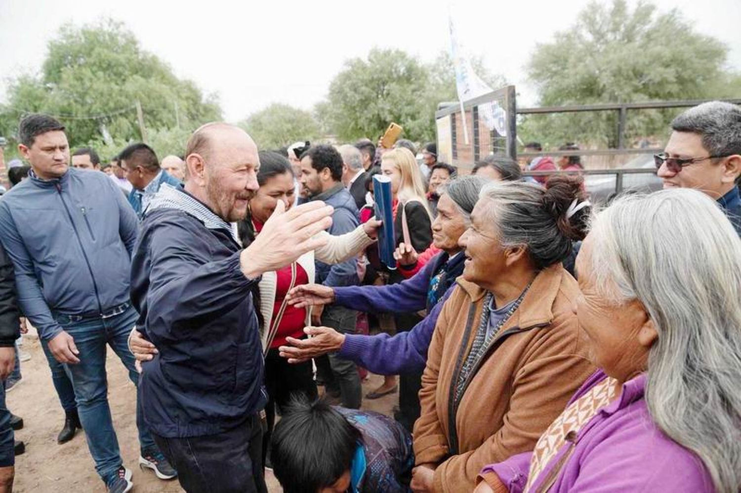 Un final de campaña electoral en la que 
el propio Gildo Insfran se puso al frente