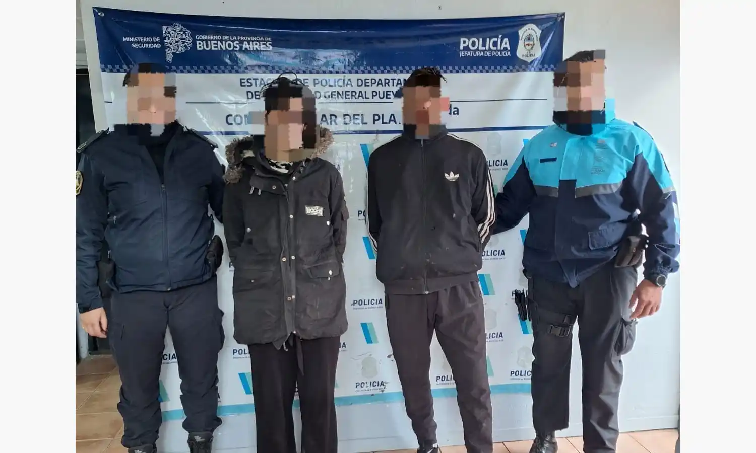 A pesar de la aprehensión, finalmente fueron imputados y quedaron en libertad.