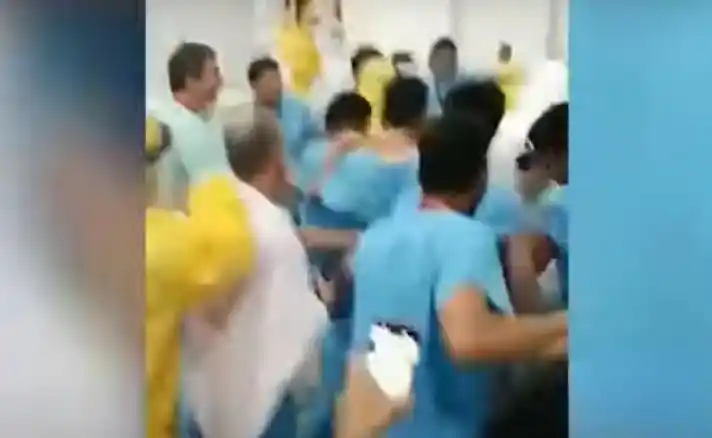 Costa Salguero: batalla campal en un centro de infectados por coronavirus