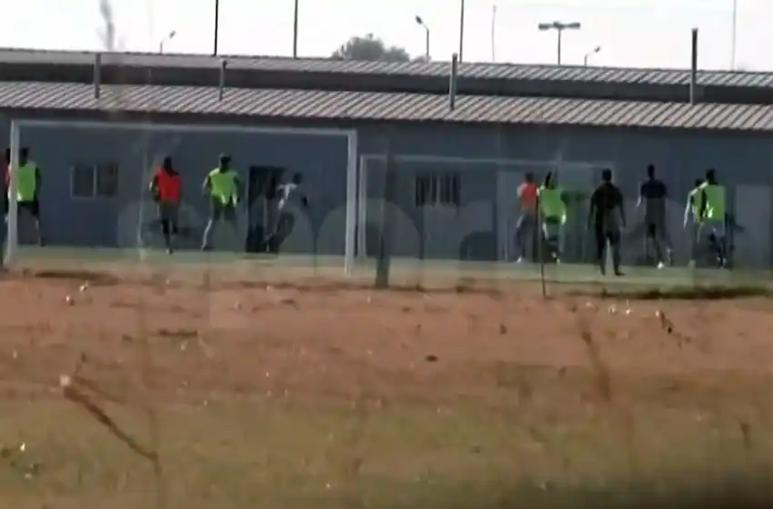 Central y Newells no pueden, pero otros sí: difunden imágenes de futbolistas de Racing entrenando en Rosario