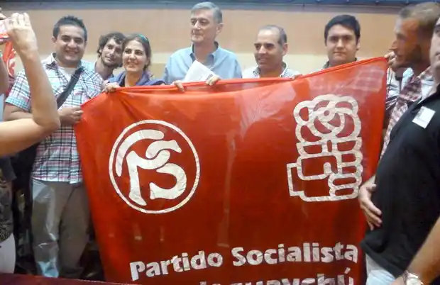 Socialistas, junto a Binner