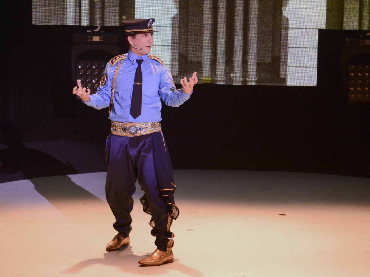 Gordillo, el oficial del humor que vuelve hoy al Teatro Mayo