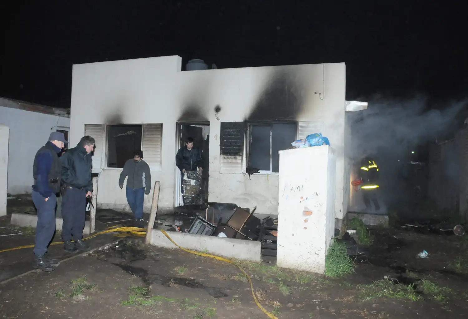 Condenado por golpear brutalmente  a su pareja e incendiarle la casa