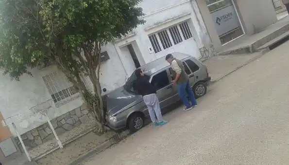 Se subió a la vereda borracho y chocó un árbol: fue detenido