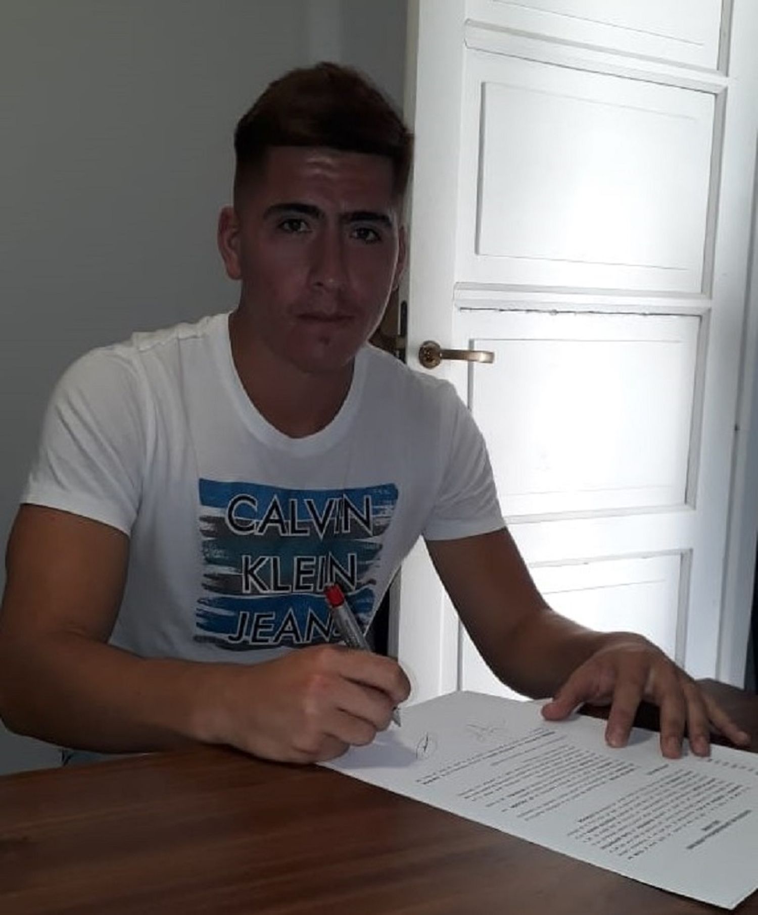 Juventud incorporó al delantero Khalil Caraballo que viene de Gimnasia