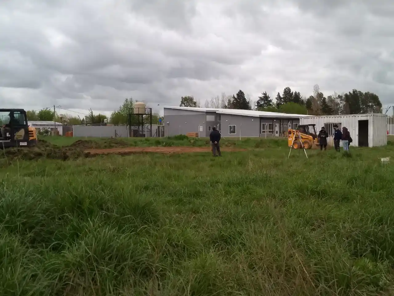 Comenzaron los trabajos para la construcción del centro de atención primaria de la salud en el barrio San Cayetano