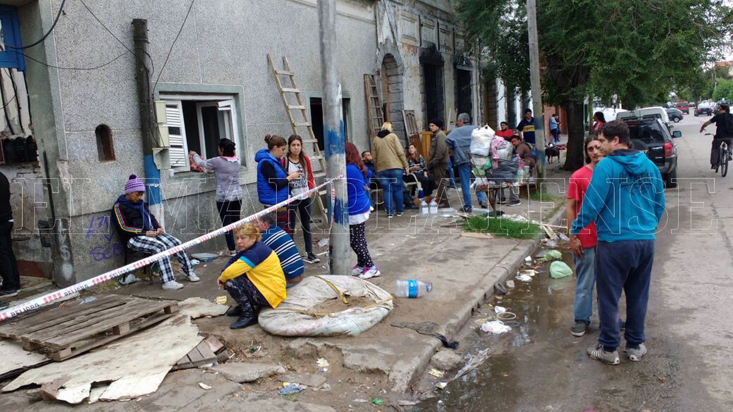 “Somos 60 familias y nos quedamos sin nada”