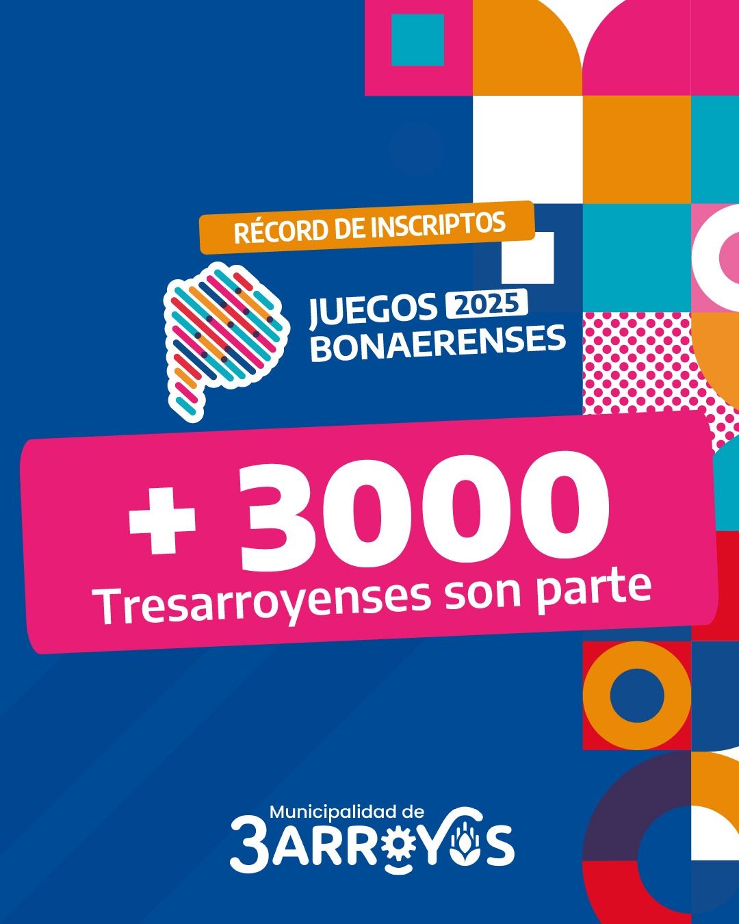 Juegos bonaerenses 2025: récord de inscriptos en disciplinas culturales y deportivas​