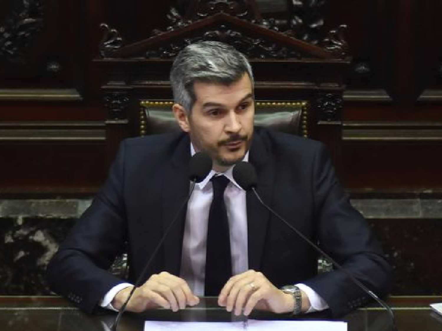 Marcos Peña: "Estoy orgulloso de nuestra ministra de Seguridad" 