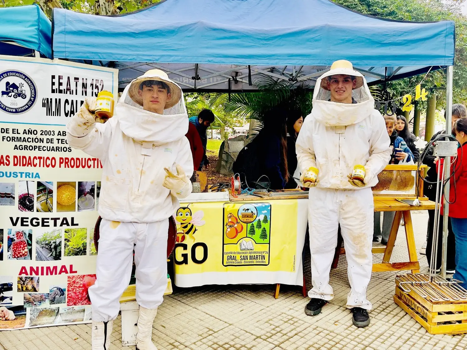 En el Día de la Apicultura Entrerriana, se desarrolló una jornada de difusión de miel