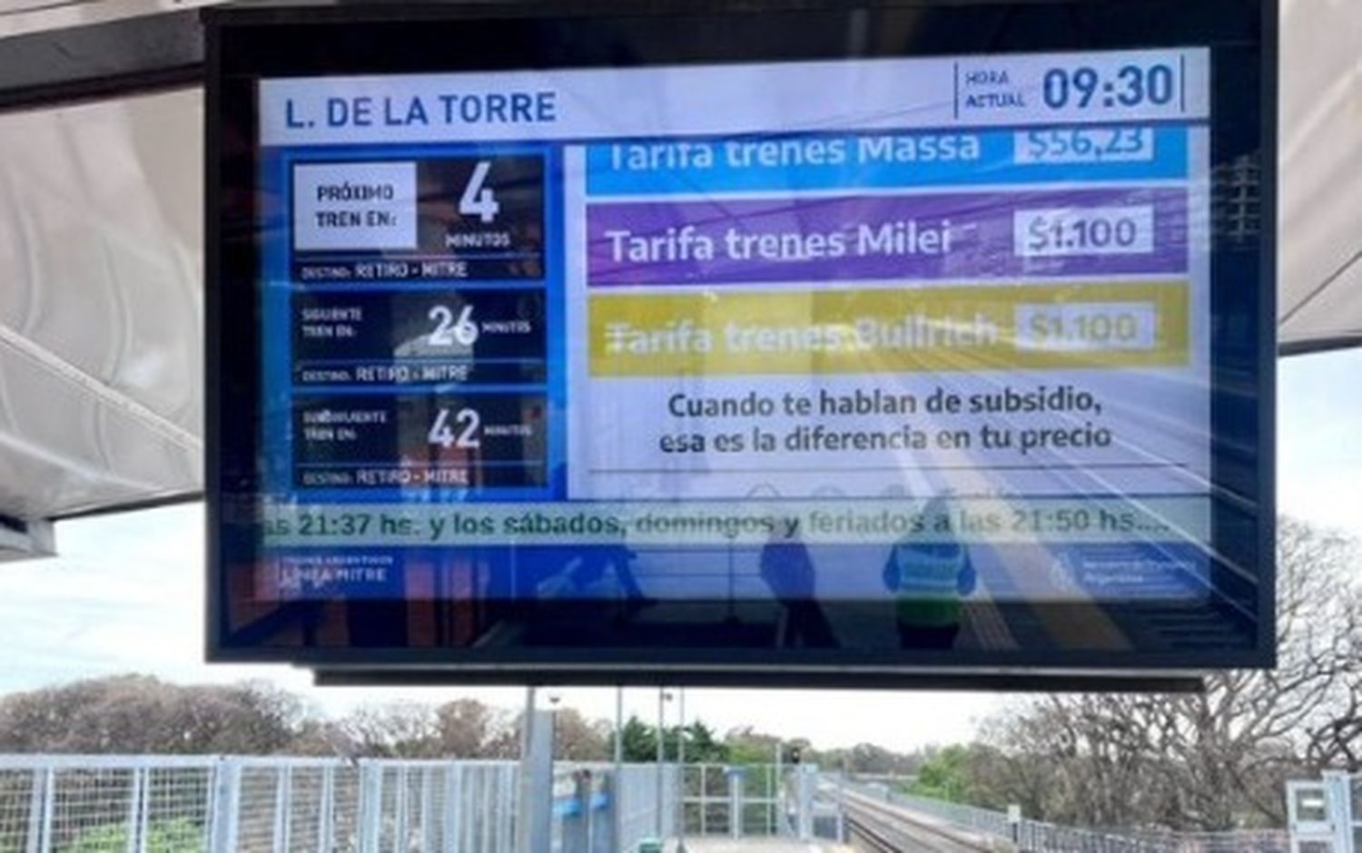 "Das vergüenza Massa, pasaste los límites": La furia de Bullrich al denunciar campaña sucia en las estaciones de trenes