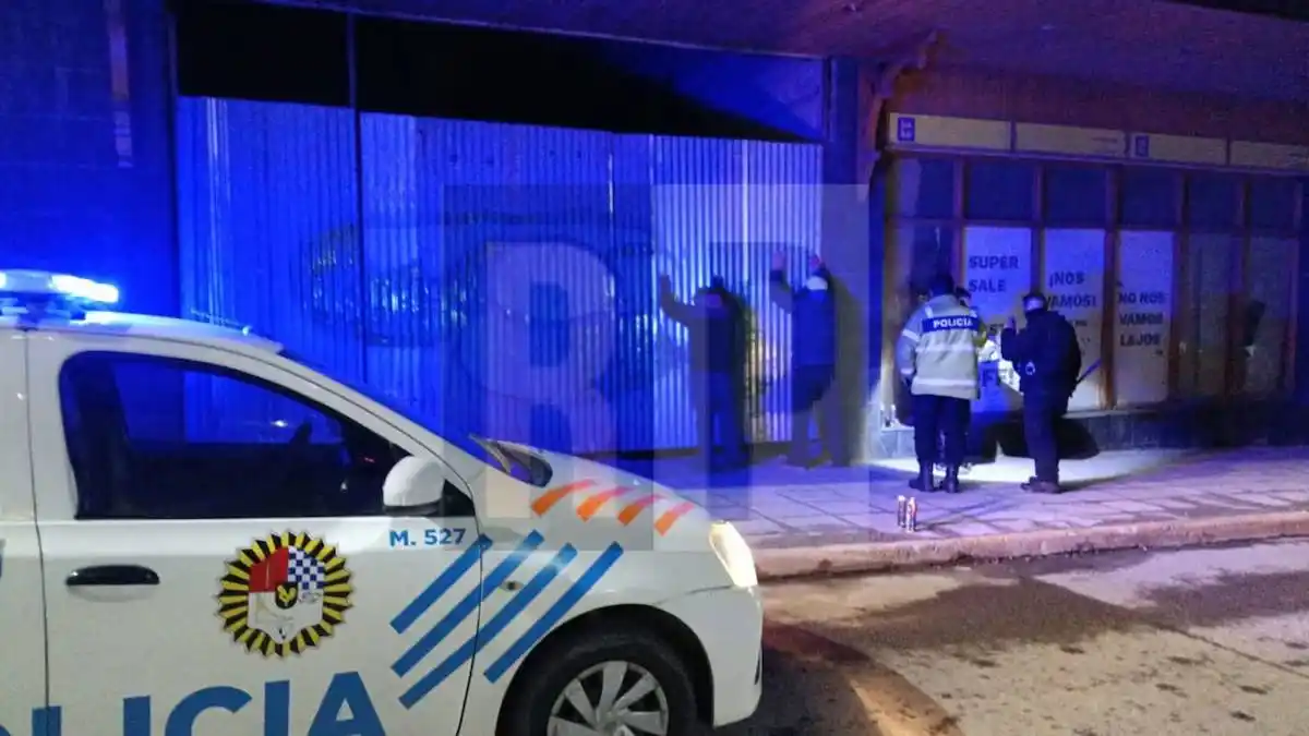 Tandilenses fueron aprehendidos junto a Peter Lanzani en Ushuaia: pintaban una mosca de "No me baño"