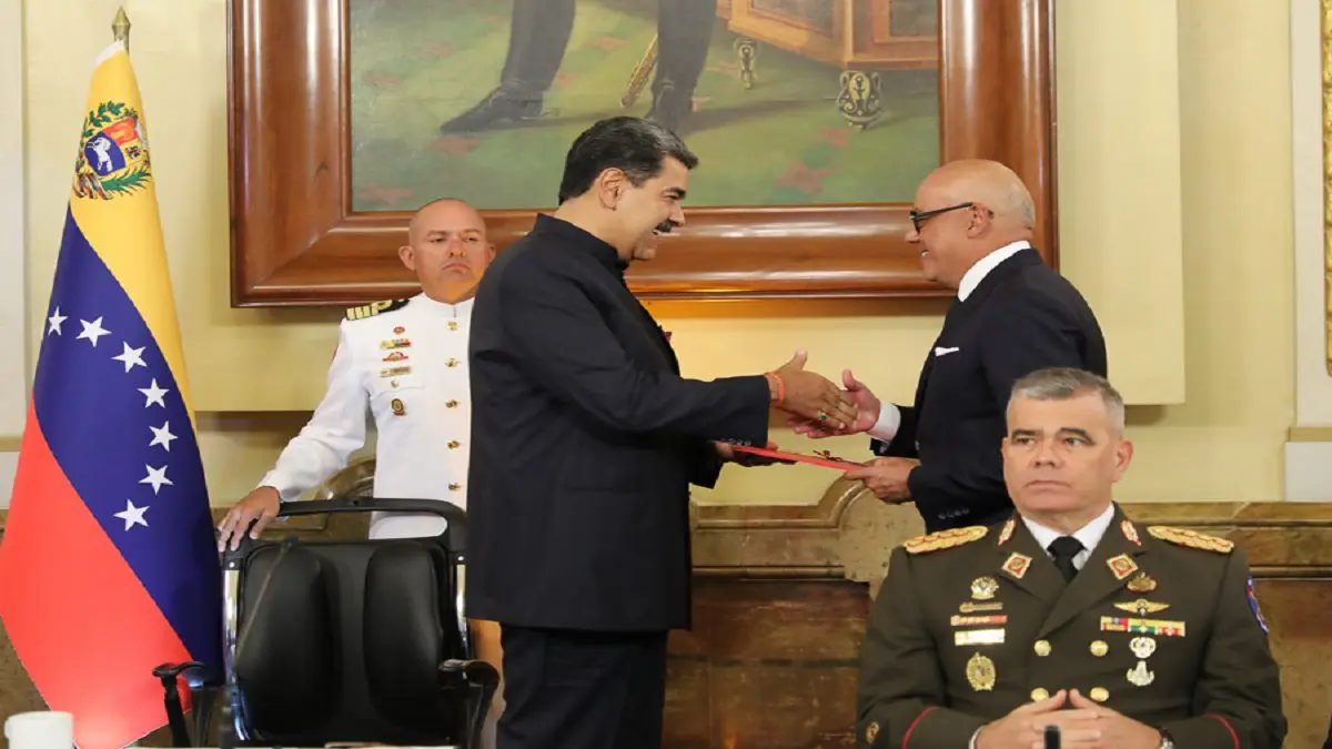 Y ASÍ JORGE RODRÍGUEZ CONFUNDE a toda Venezuela con las elecciones presidenciales