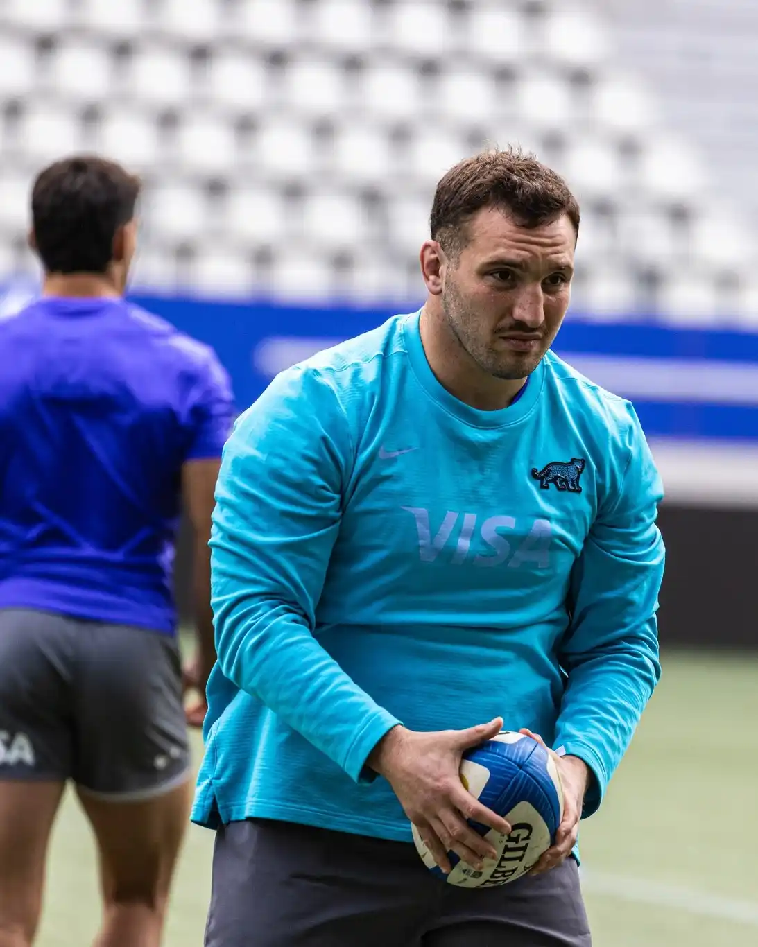 Ignacio Calles, en la práctica de ayer en París.