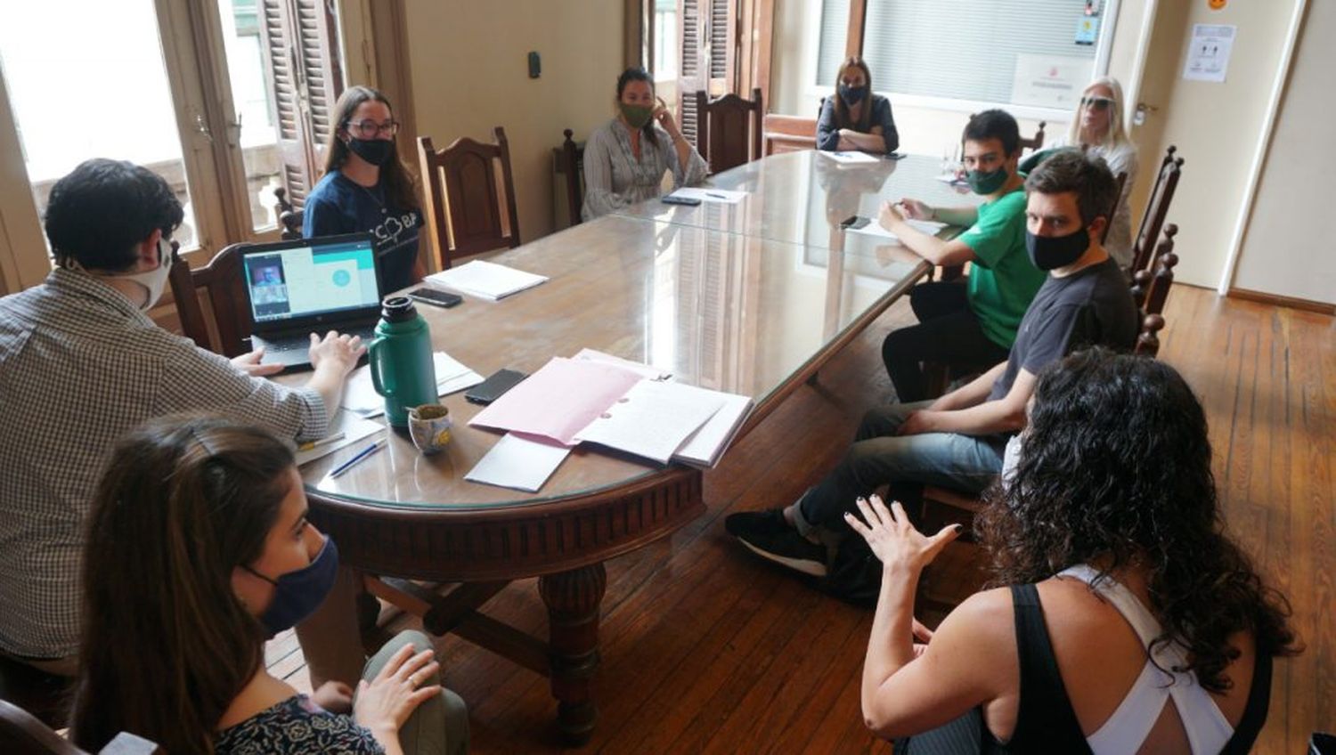 La Federación Universitaria se reunió con concejales por la nula ejecución de las becas “Tandil Estudia”