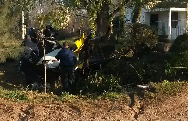 Primer parte médico de la pareja que sobrevivió al choque en el acceso sur 