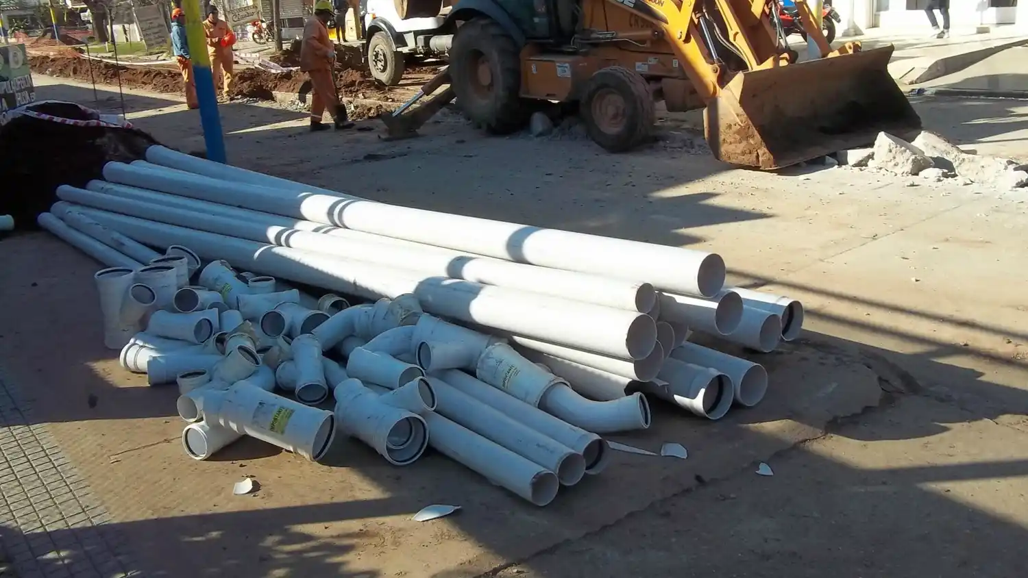 La provincia ejecuta obras de cloacas con una inversión de $ 68 millones