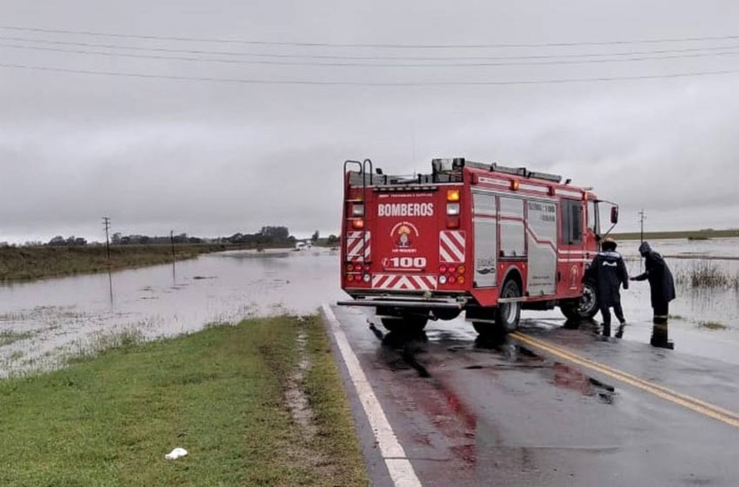 El temporal afectó el sur provincial y aseguran que llovió más de 300 milímetros