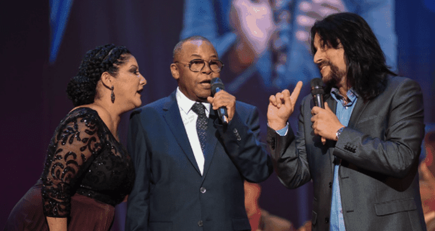 Adalberto Álvarez cantó con muchos de sus colegas. Foto de su página web